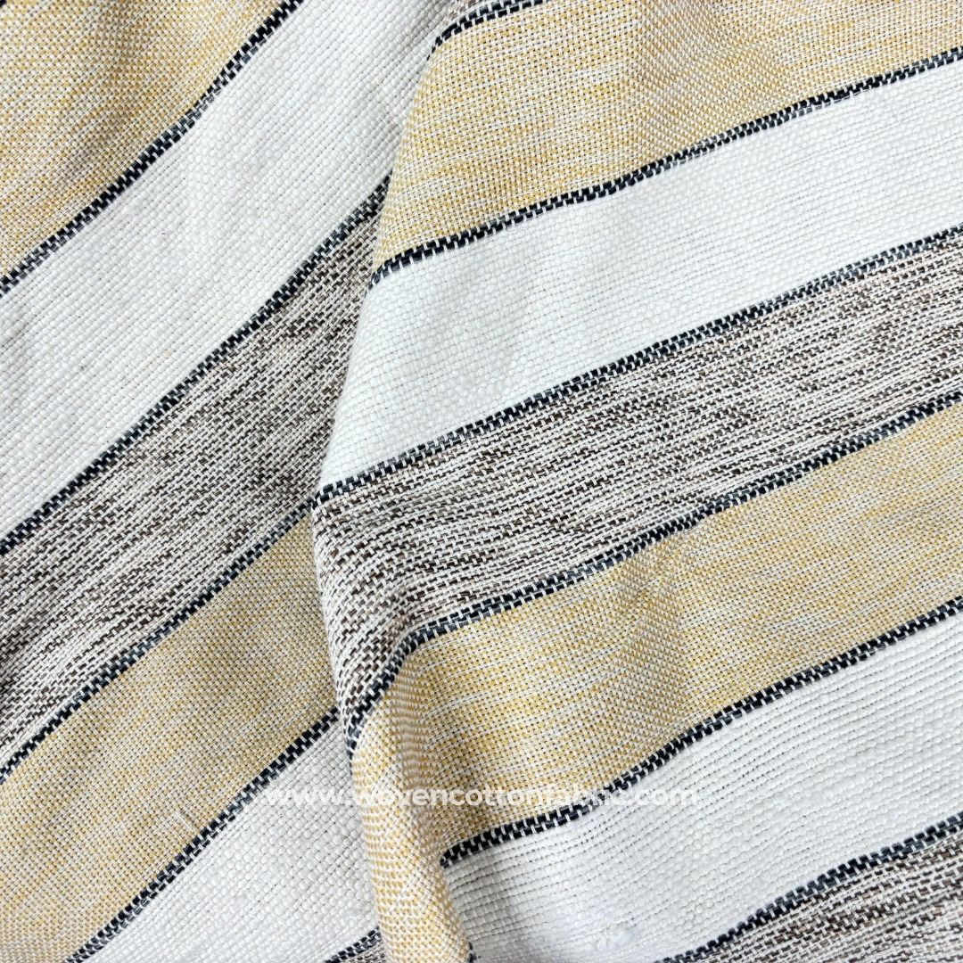Pavone White Cotton Jacquard Fabric ,A4 Swatch