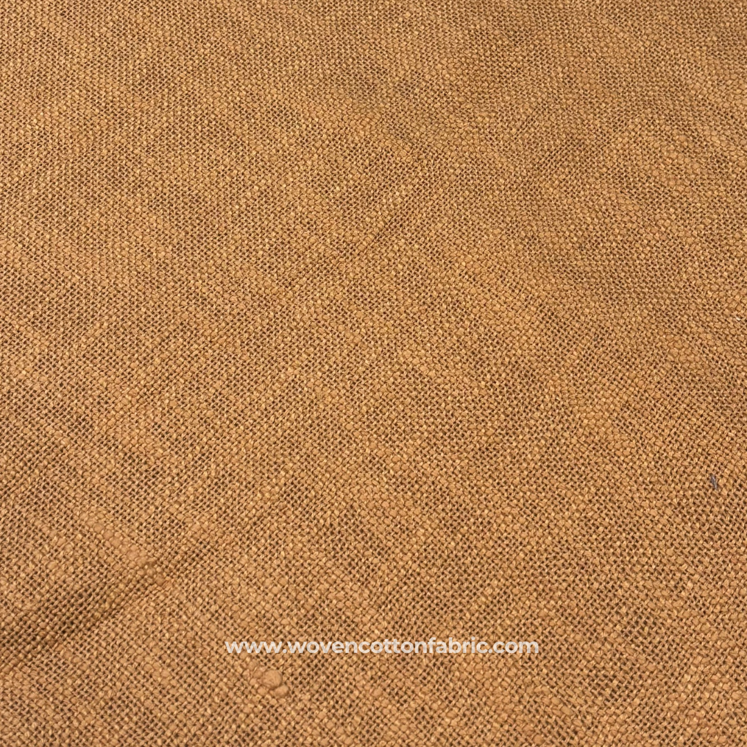 Mustard Brown Slub Cotton TNT Fabric, Per Meter (Copy)