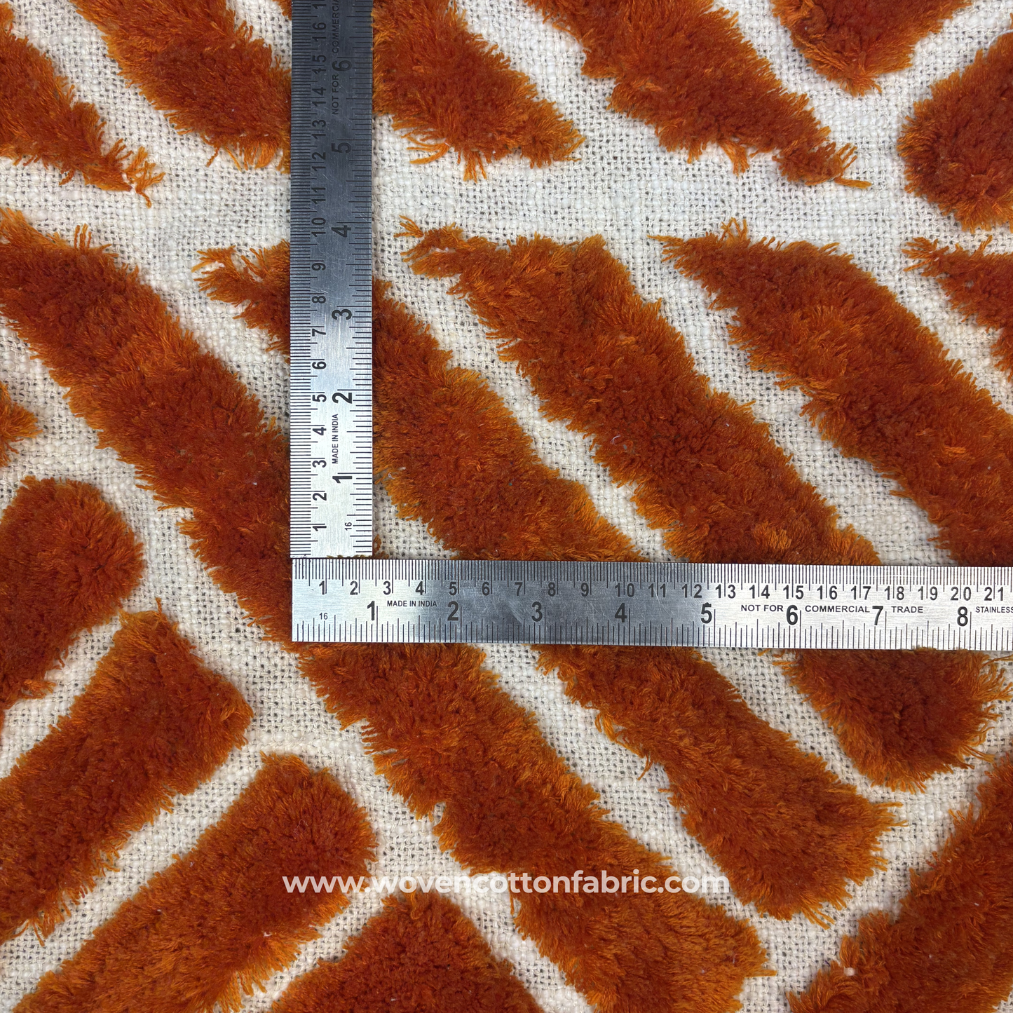 Tufted Chenille Fabric, Per Meter