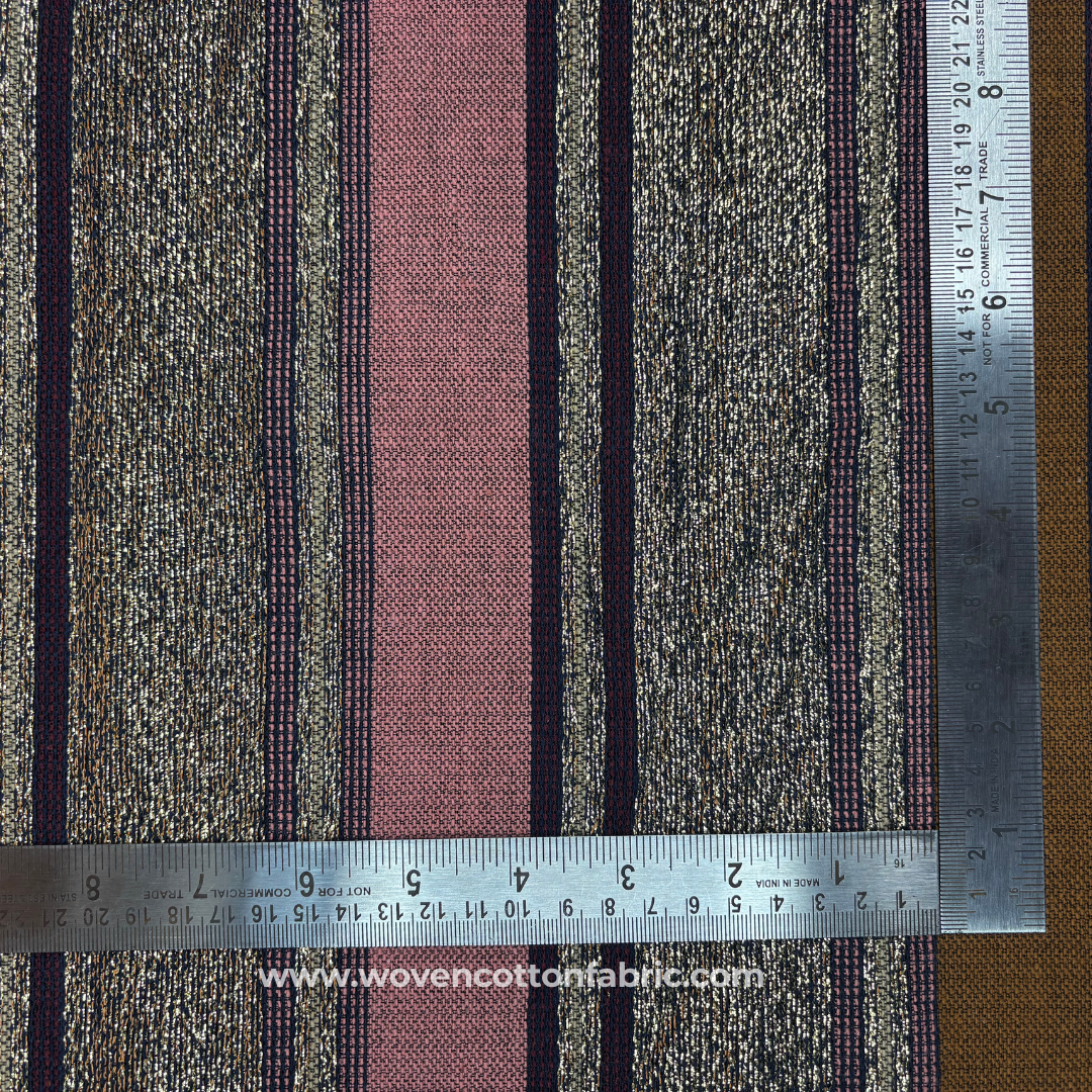 Silver Drift Cotton Jacquard Fabric,Per Meter
