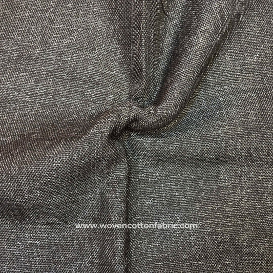 Monoweave Smooky Grey Cotton Jacquard Fabric ,A4 Swatch