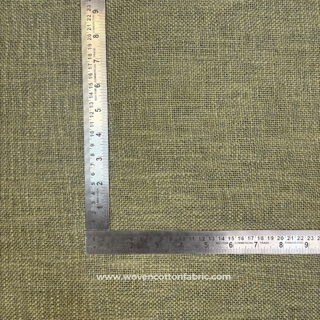 Olive Green Cotton TNT Fabric, Per Meter