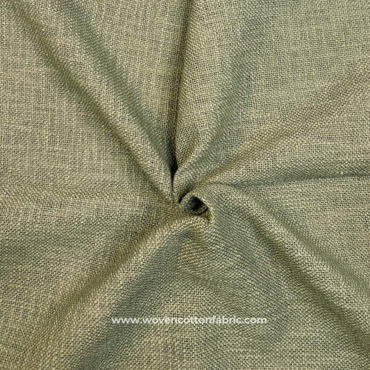 Olive Green Cotton TNT Fabric, Per Meter