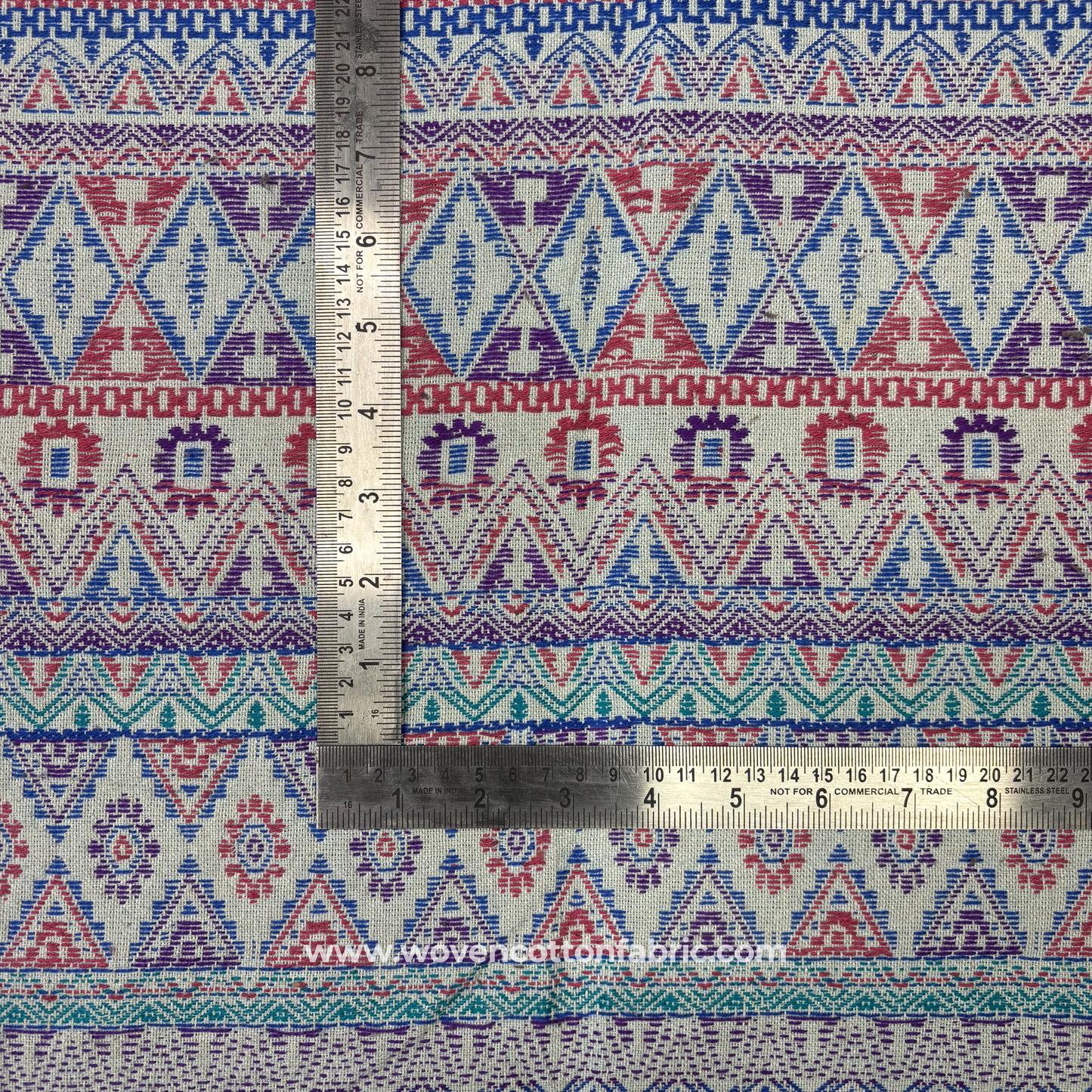 Bohemian Ethnic Weave Fabric, Per Meter