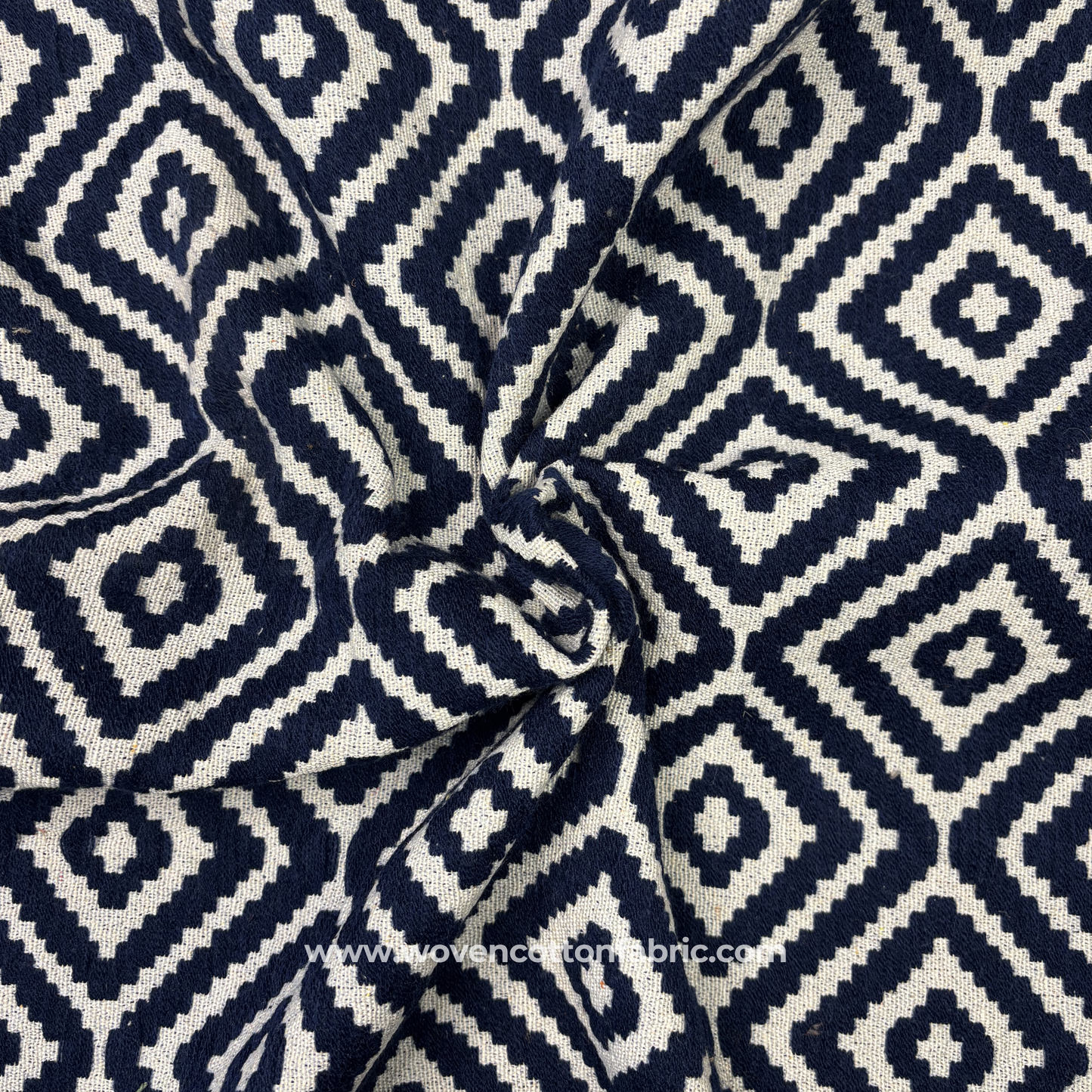 Sandstone Arid Diamond Weave Fabric, Per Meter