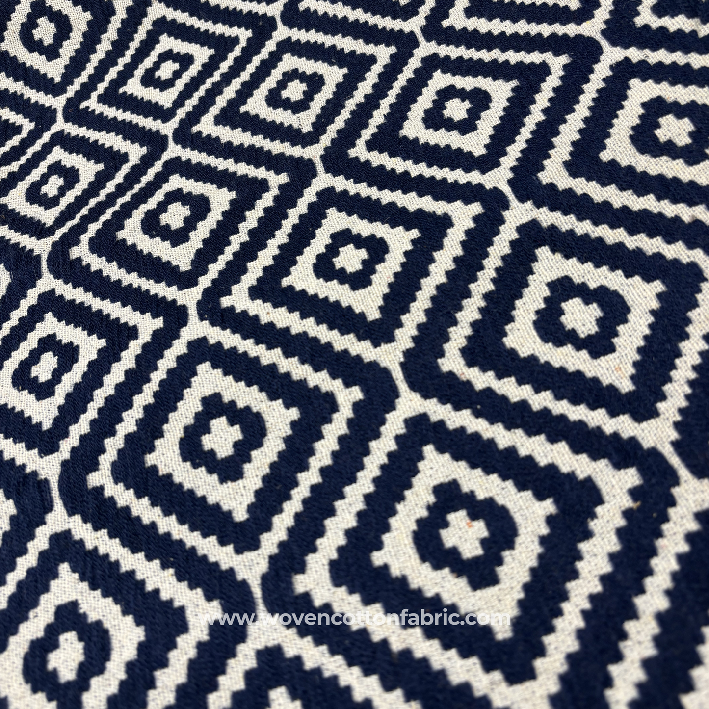 Sandstone Arid Diamond Weave Fabric, Per Meter