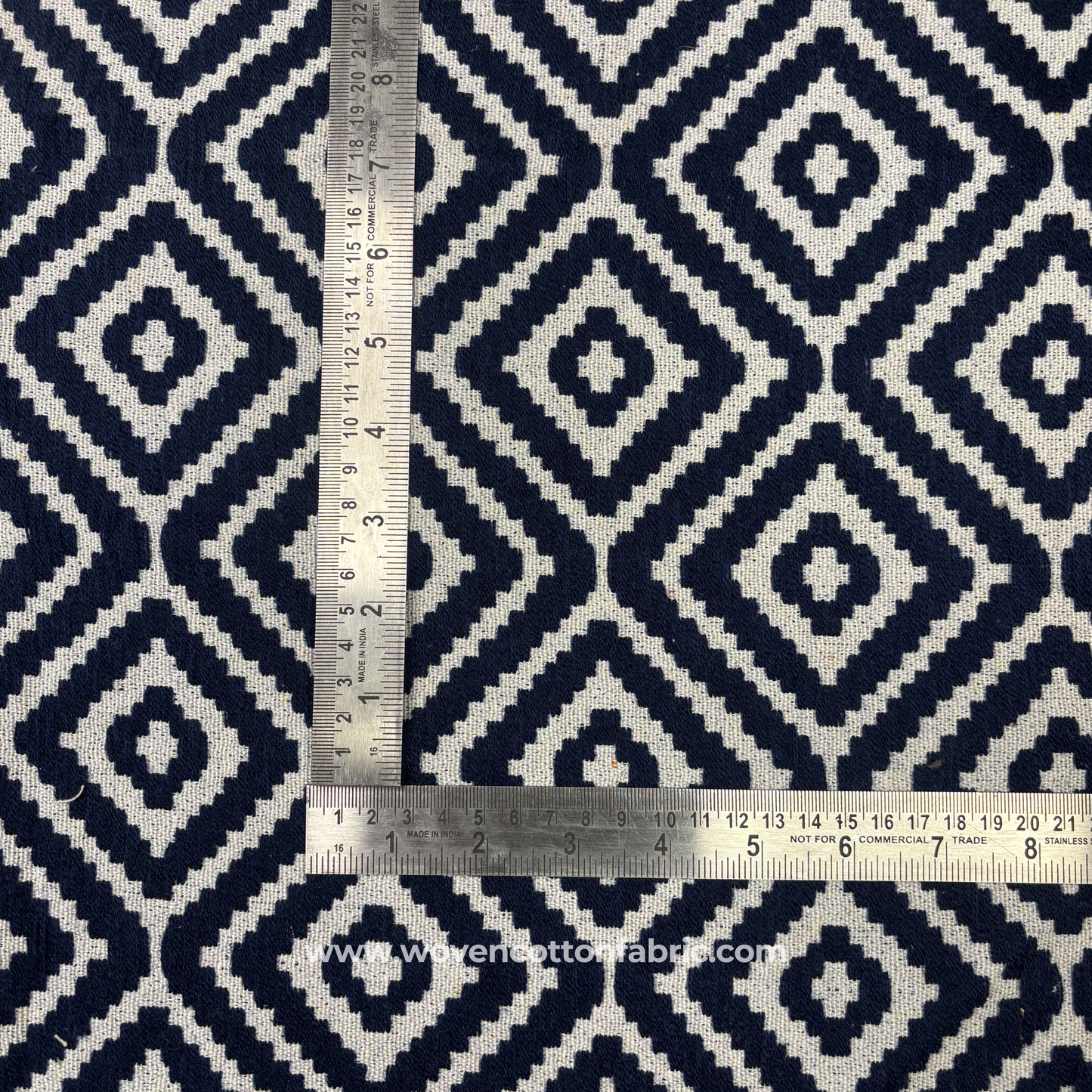 Sandstone Arid Diamond Weave Fabric, Per Meter