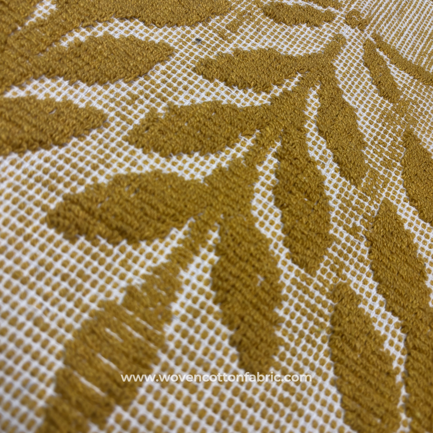 Mustard Yellow Fabric, Per Meter