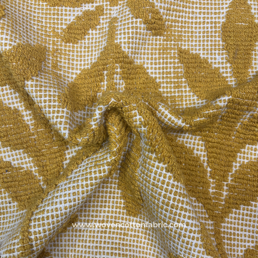 Mustard Yellow Fabric, Per Meter