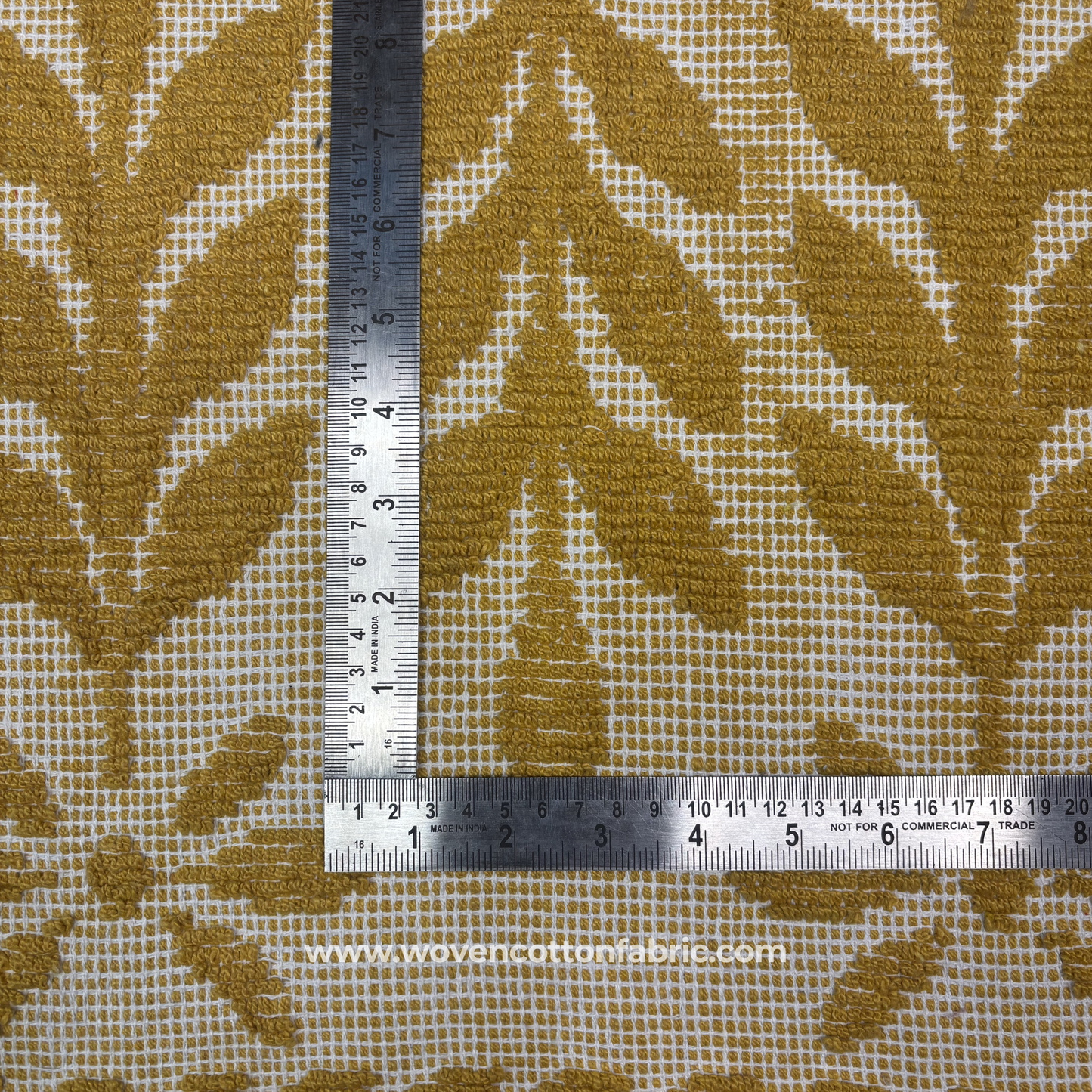 Mustard Yellow Fabric, Per Meter