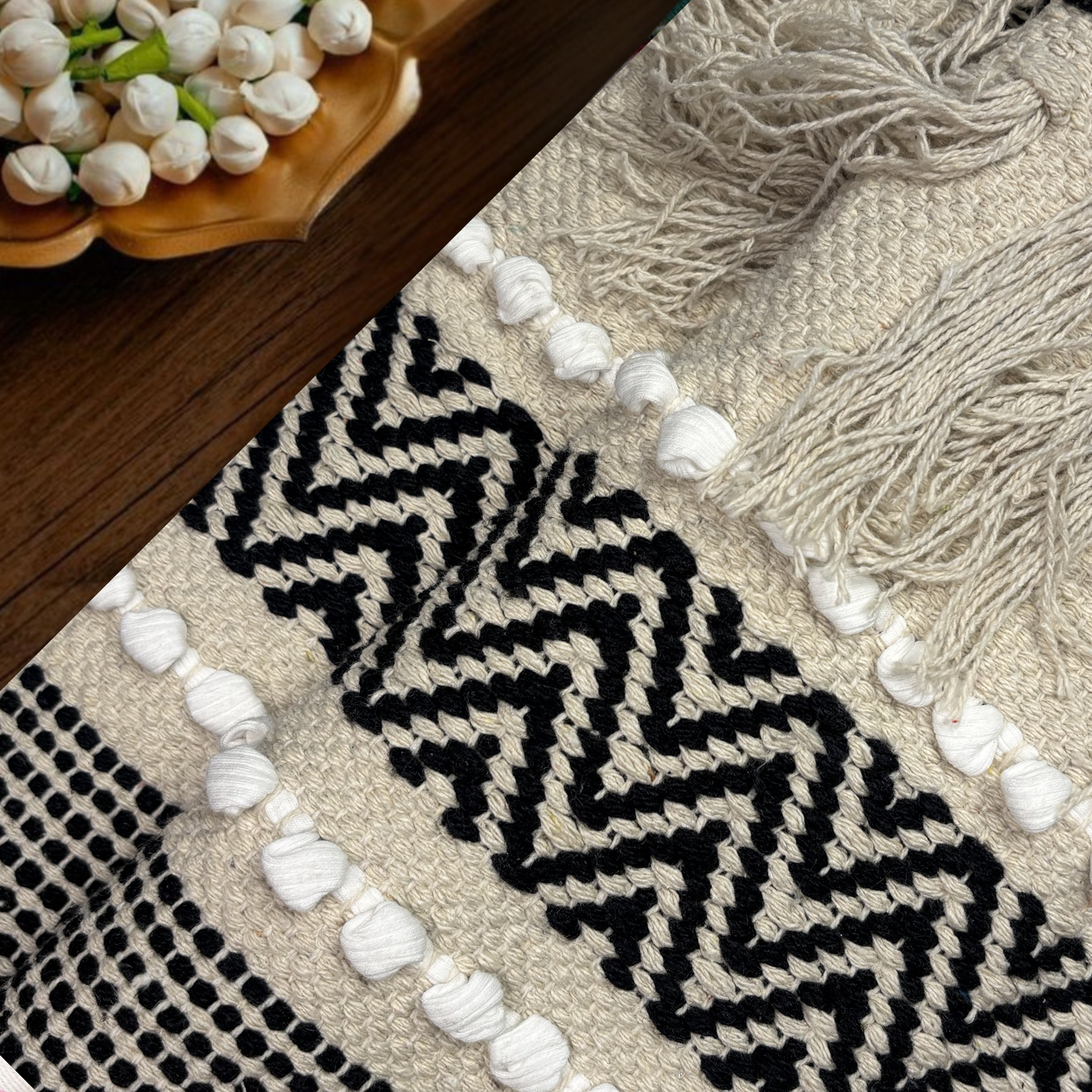 Earth Kilim Fabric, Per Meter
