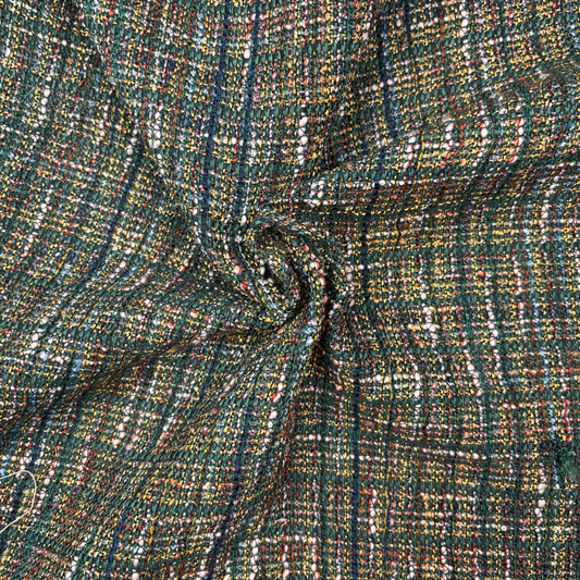 The Forest Fleck Bouclé Fabric, Per Meter