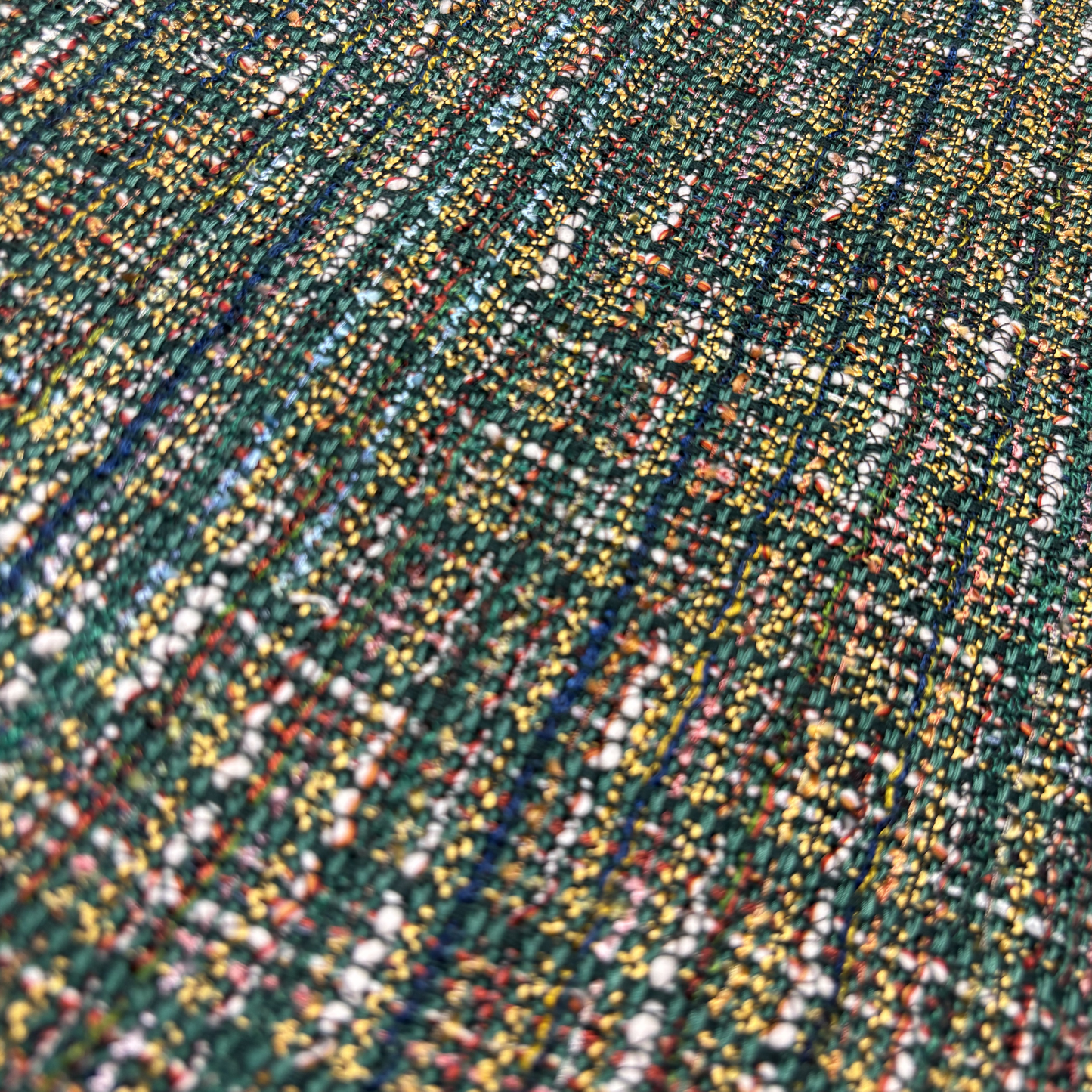 The Forest Fleck Bouclé Fabric, Per Meter