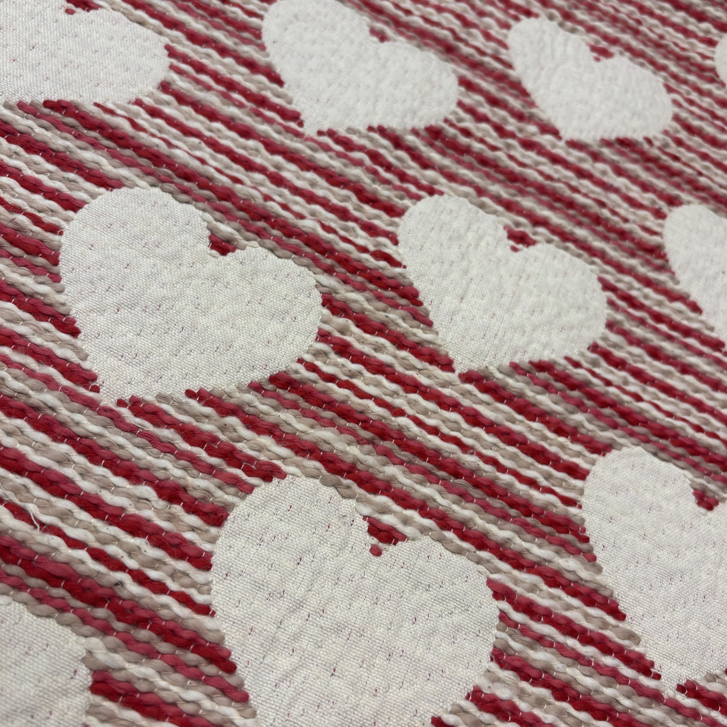 Sweetheart Artisan Flatweave Fabric, Per Meter