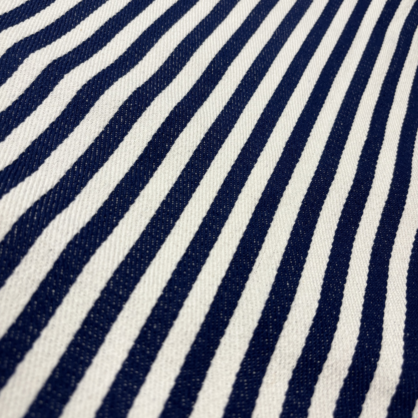 Ocean Breeze Linear Cotton Fabric, Per Meter