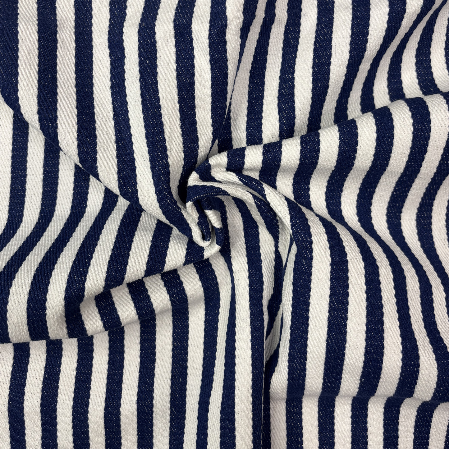 Ocean Breeze Linear Cotton Fabric, Per Meter