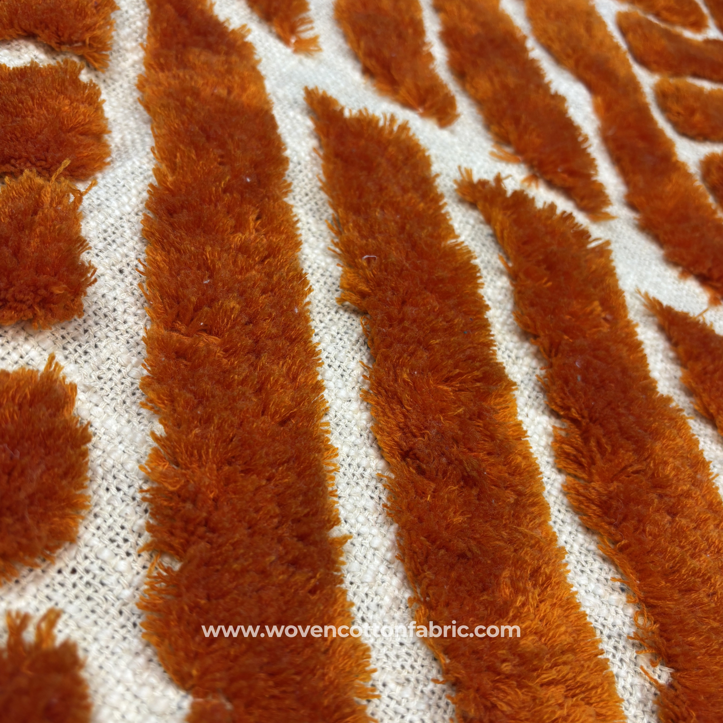 Tufted Chenille Fabric, Per Meter