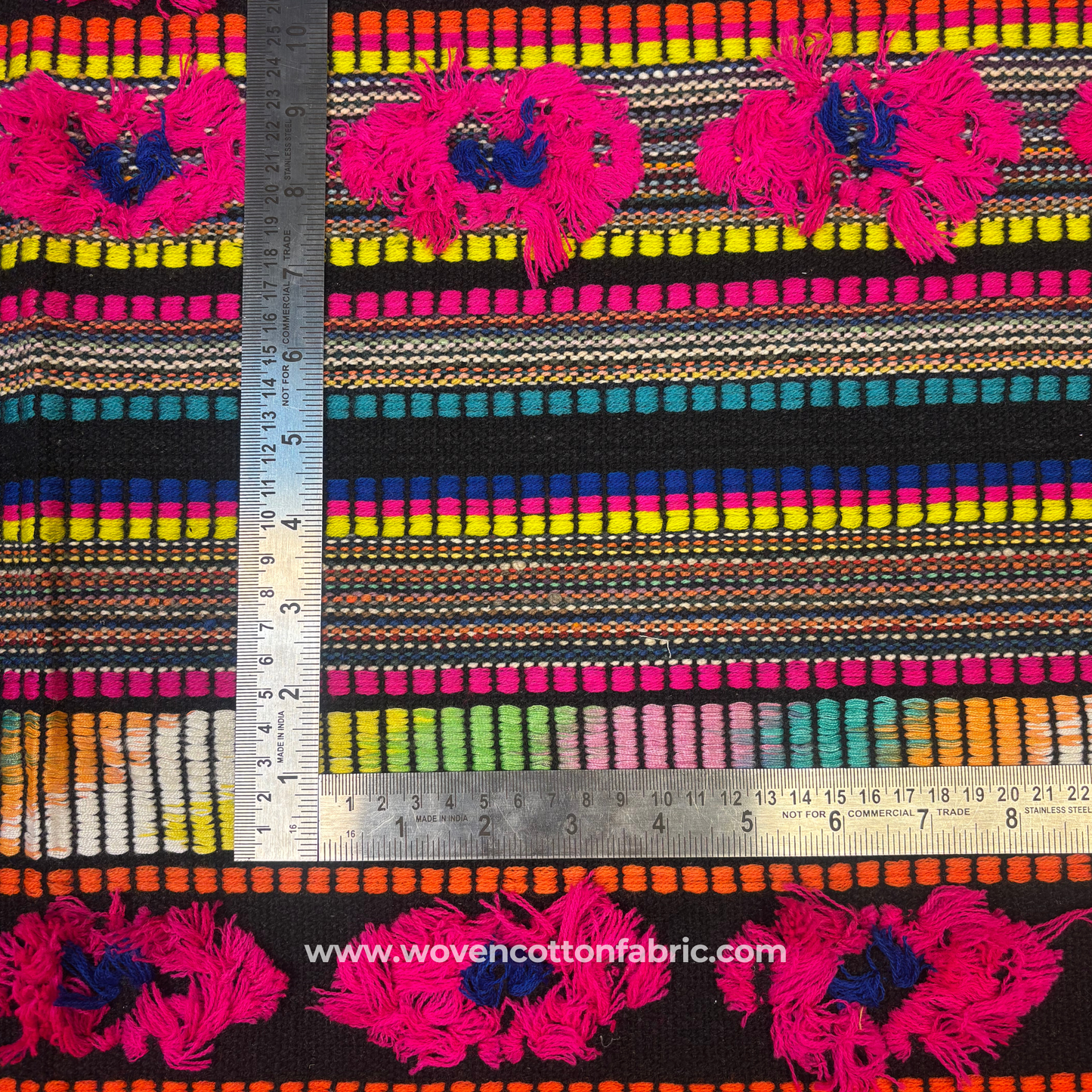 Tufted or Clip-Spot Jacquard Fabric, Per Meter