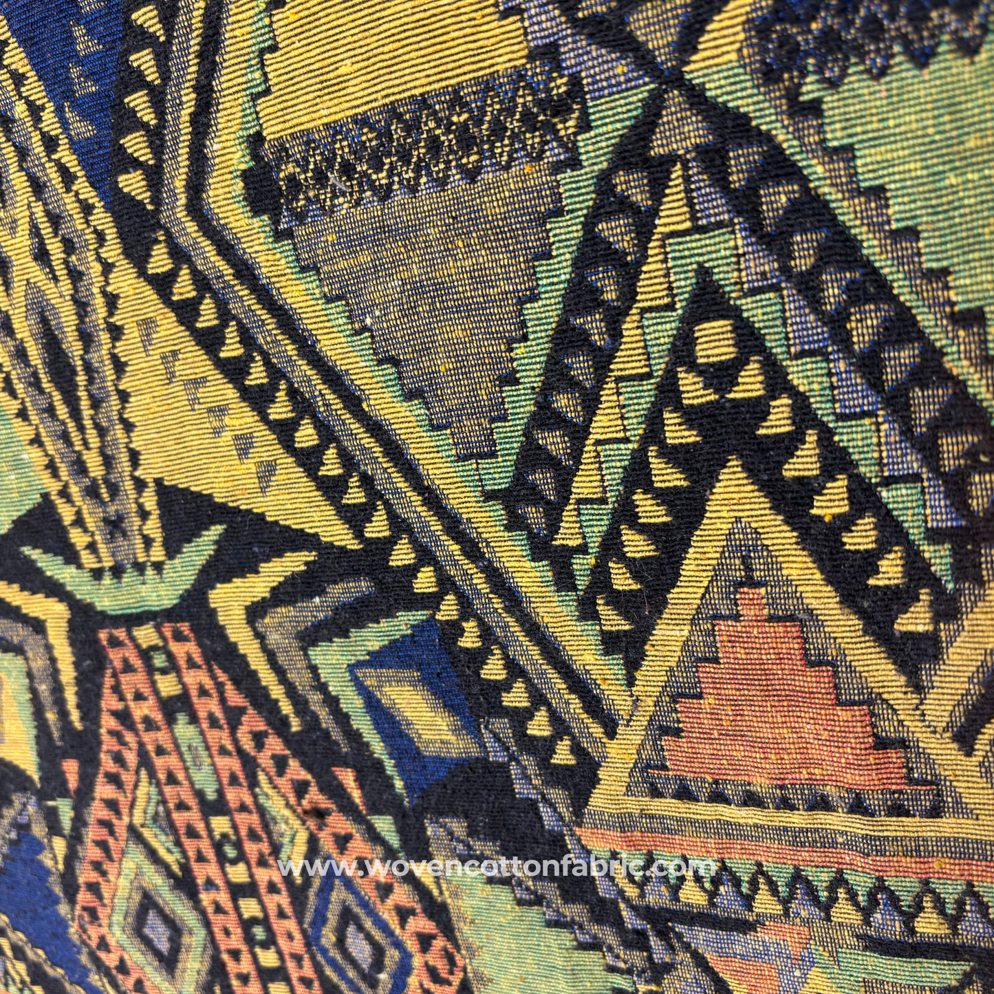 Aztec Prism Jacquard Fabric, Per Meter