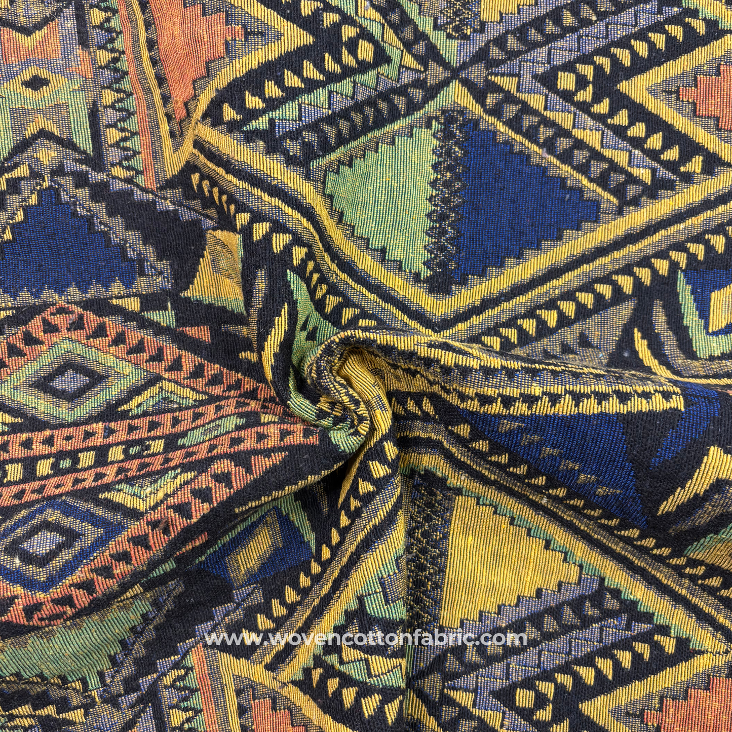 Aztec Prism Jacquard Fabric, Per Meter