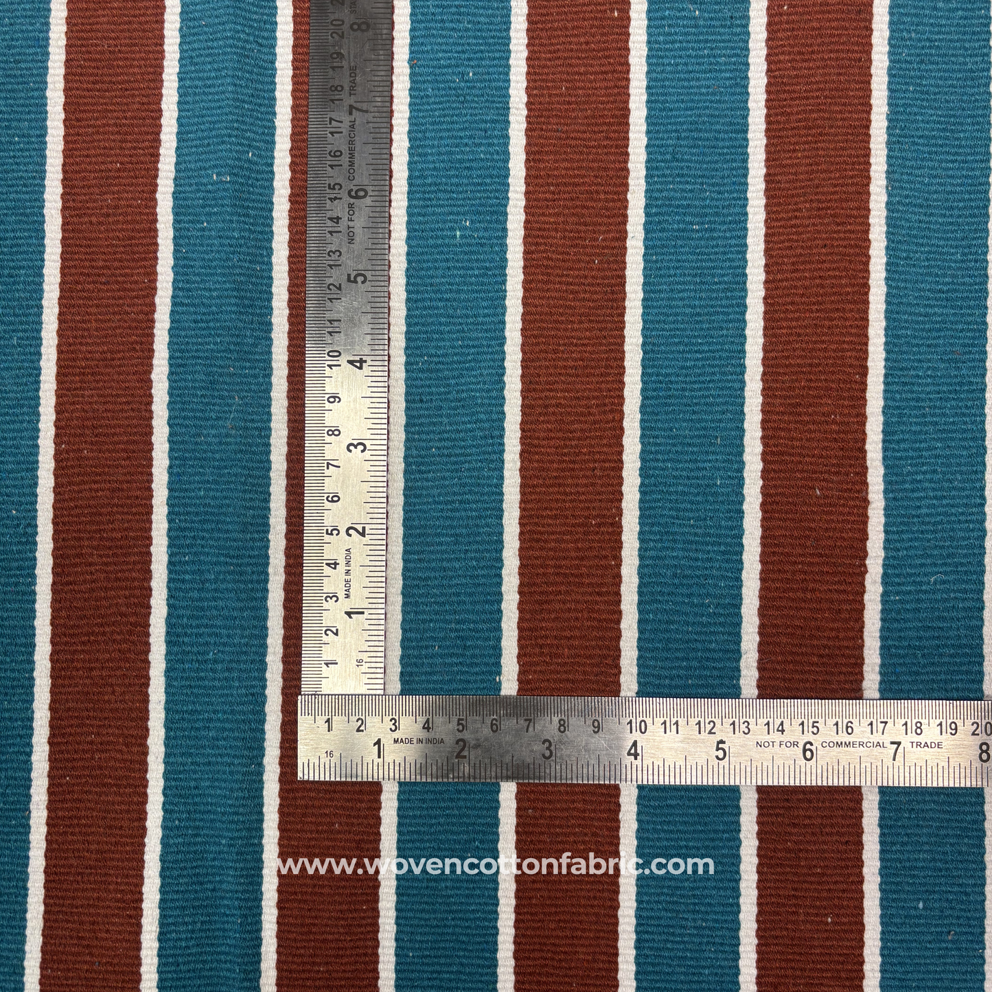Canyon Sky Linear Jacquard Fabric, Per Meter
