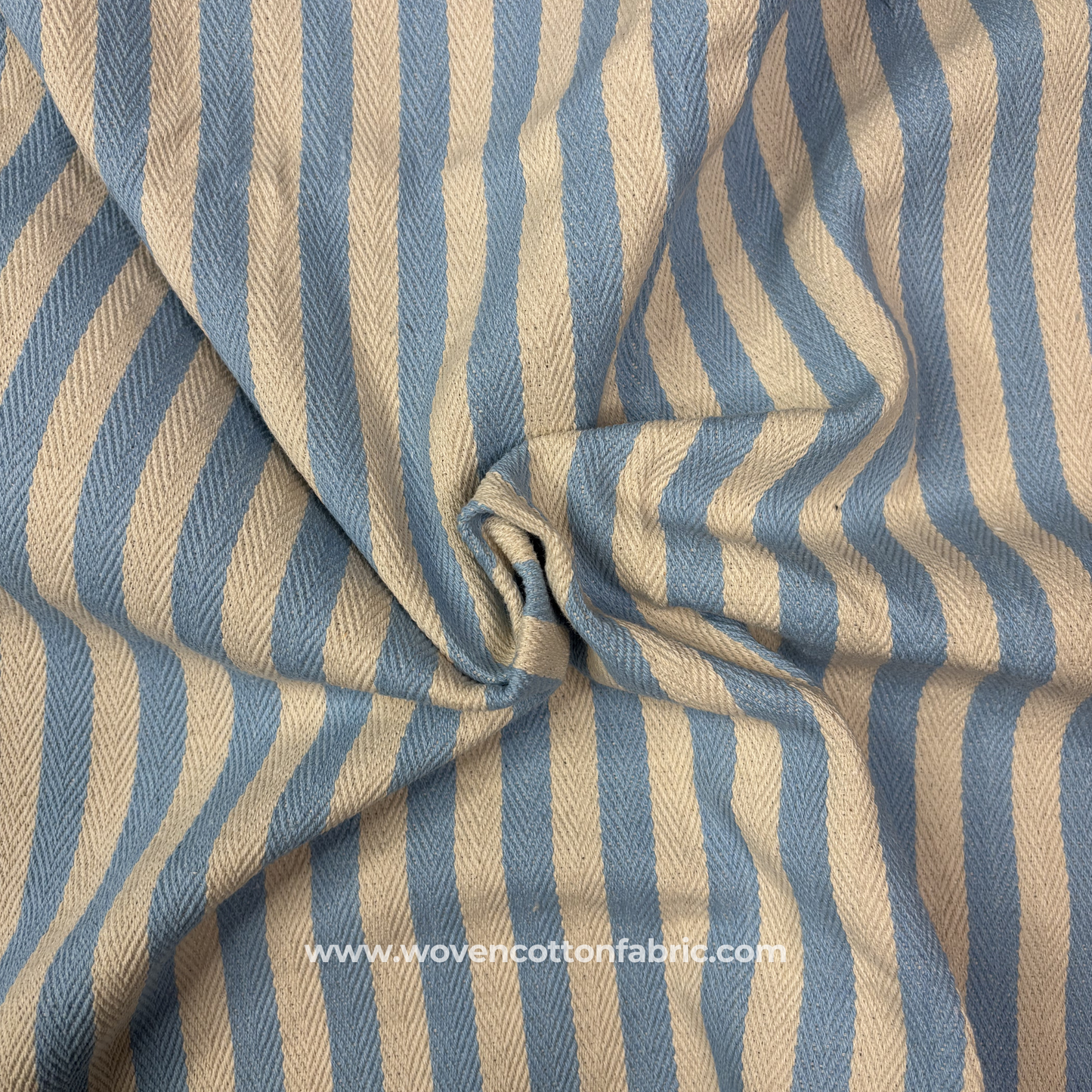 Serenity Linear Chevron Textile Fabric, Per Meter