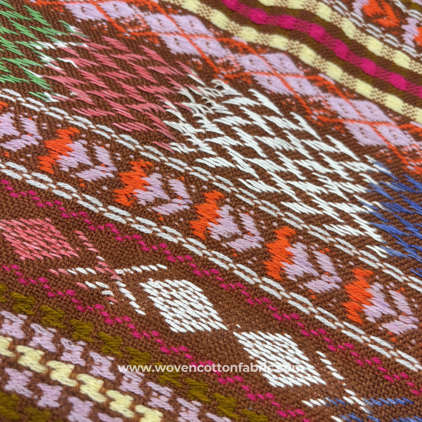 Roasted Chestnut Brown Fabric, Per Meter