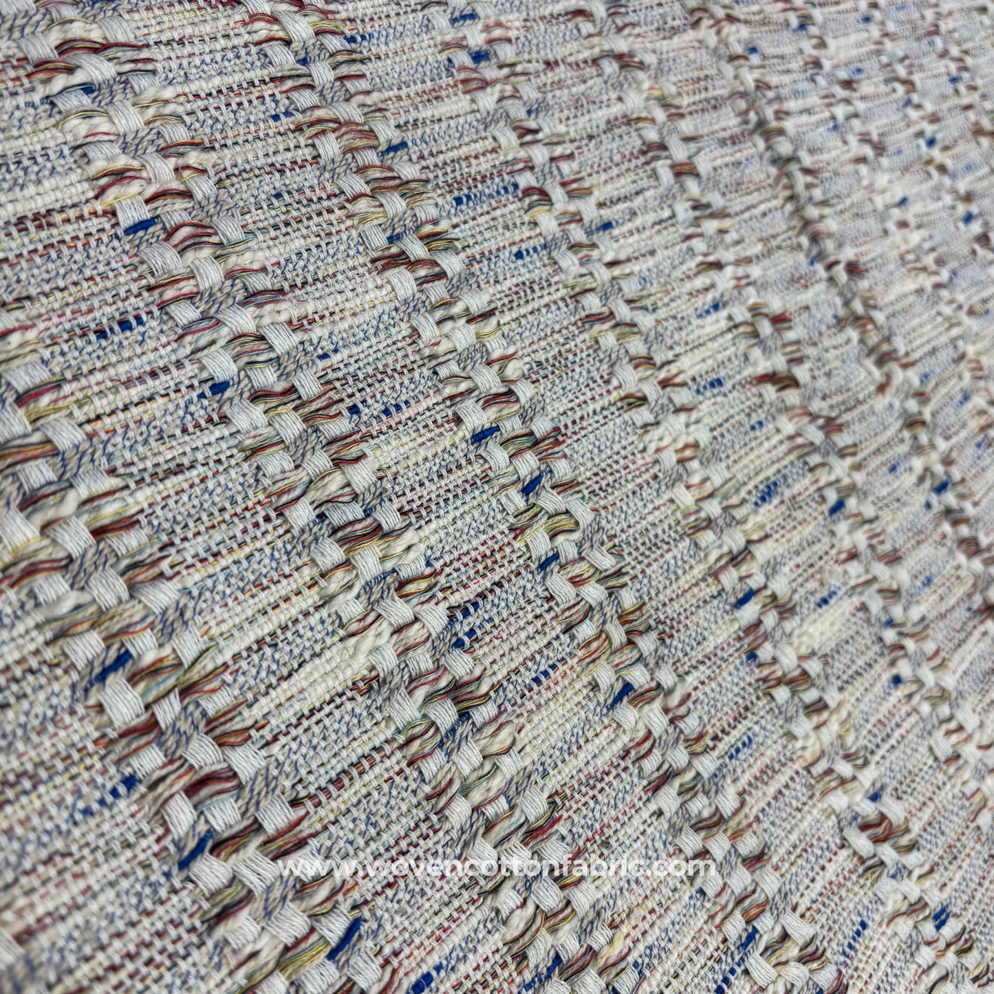 Midnight Dash Artisan Cotton Fabric, Per Meter