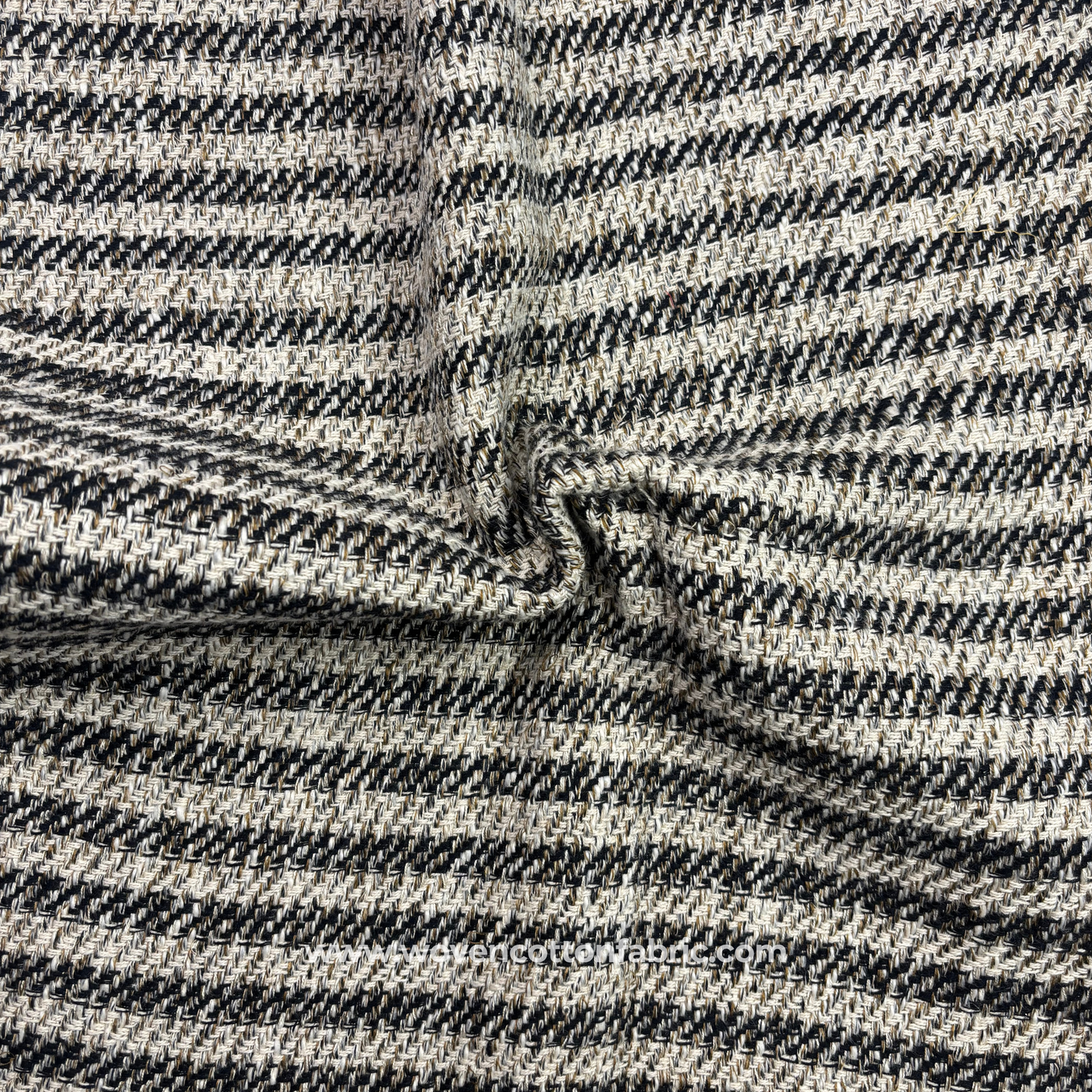Urban Slate Handloom Fabric, Per Meter