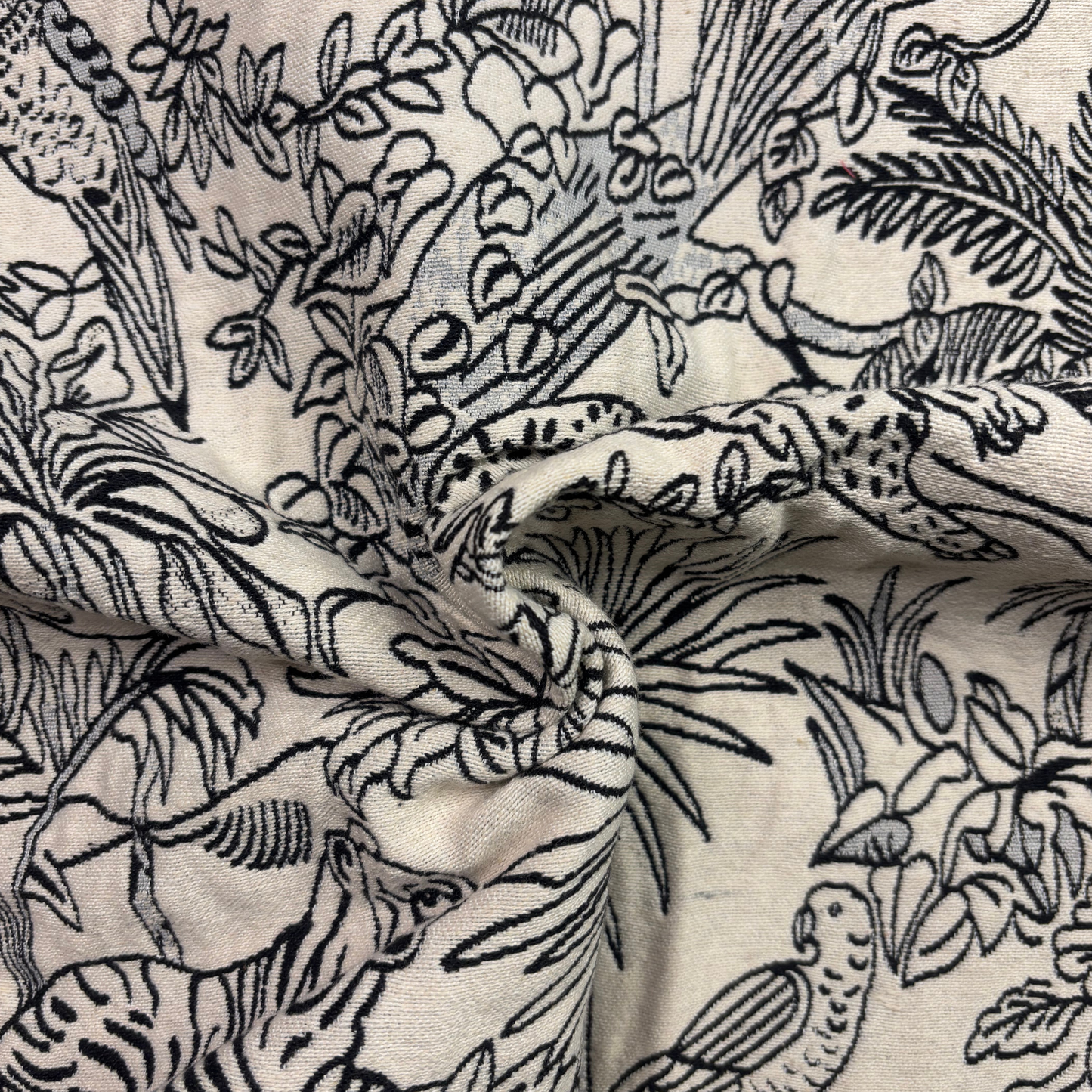 Penciled Jacquard Fabric, Per Meter