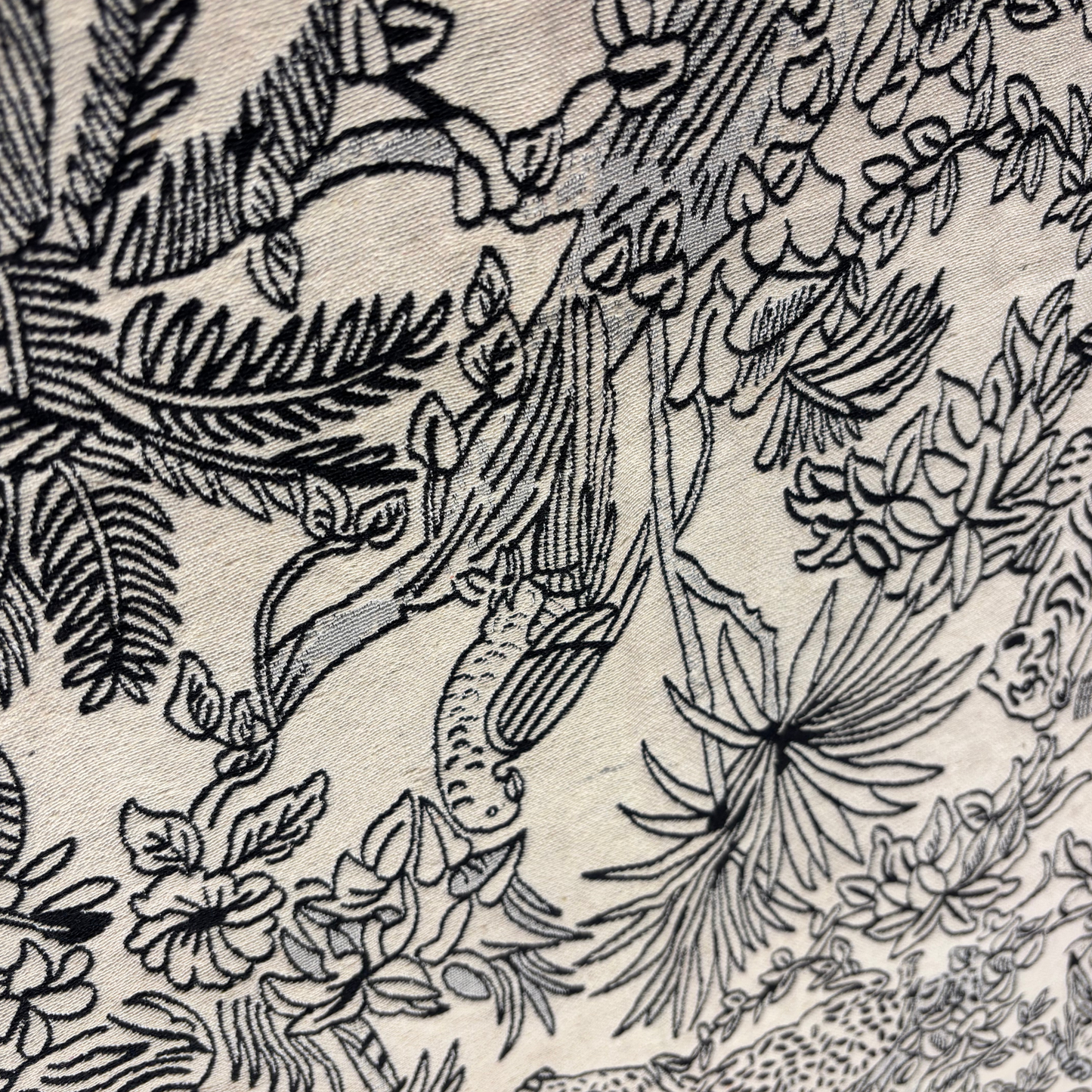 Penciled Jacquard Fabric, Per Meter